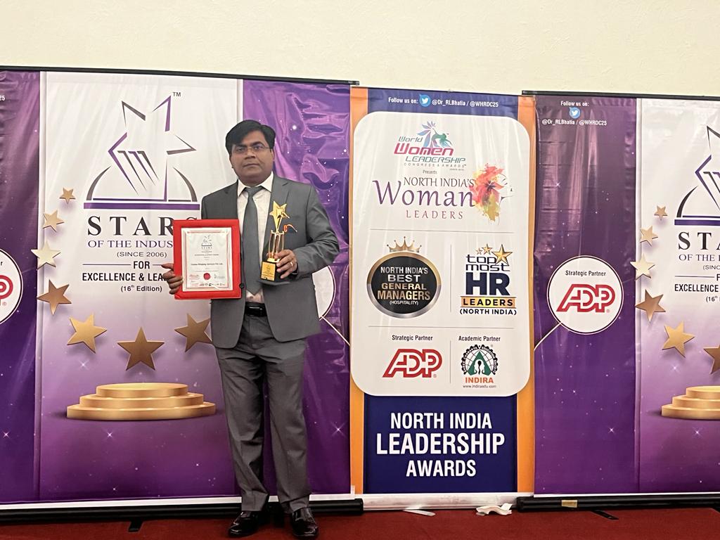 Cosmo recognized at the North India Leadership Awards